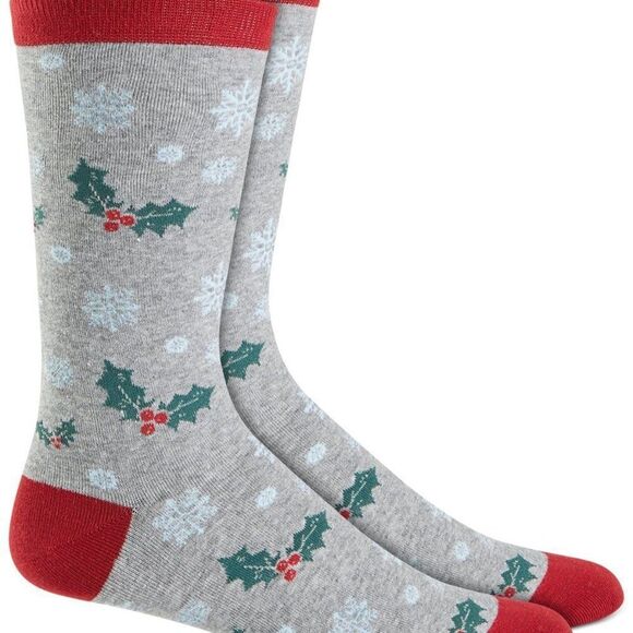 Club Room Holiday, Christmas, Navidad, Winter, 7PK Crew Socks - Picture 6 of 8
